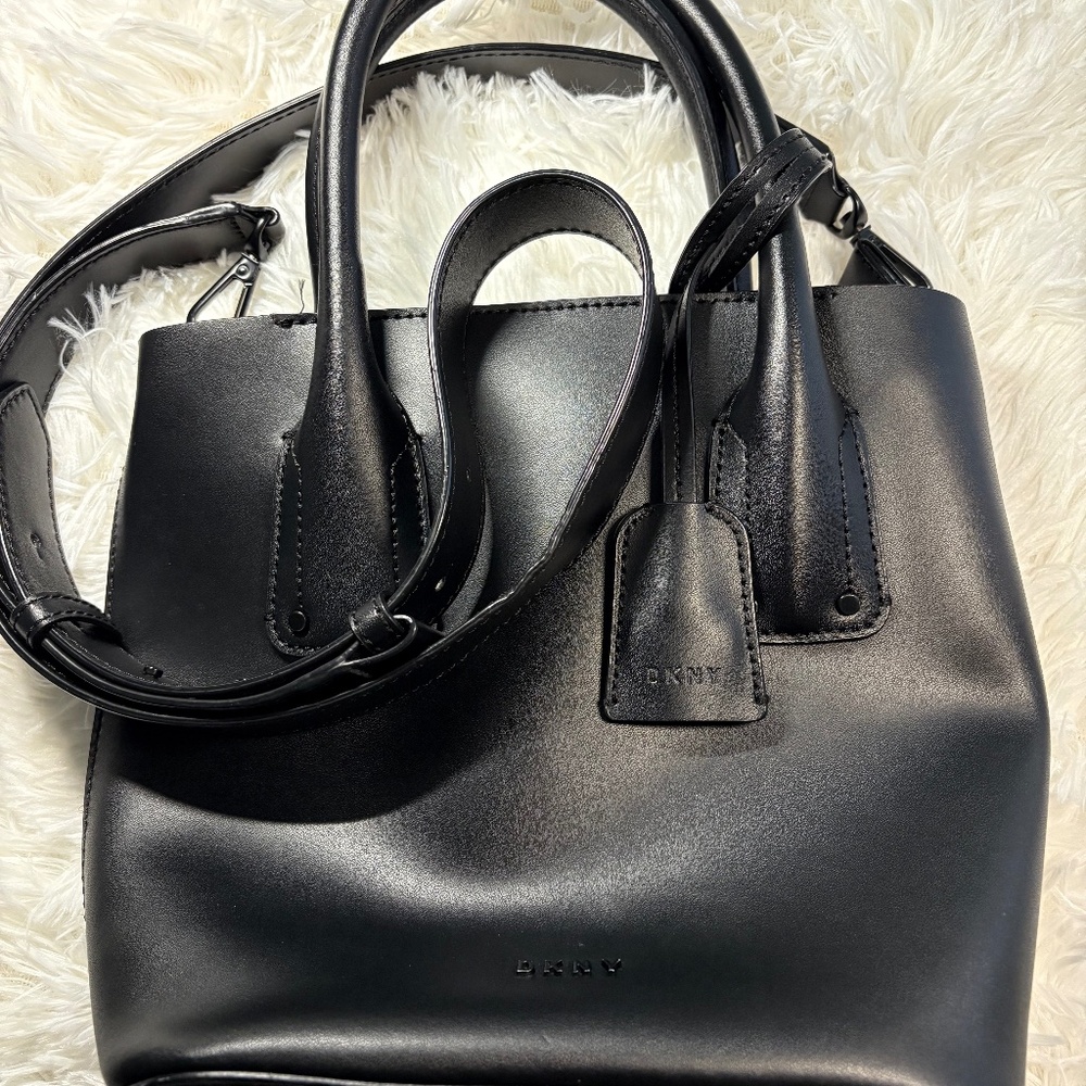 DKNY Megan East West Leather Tote